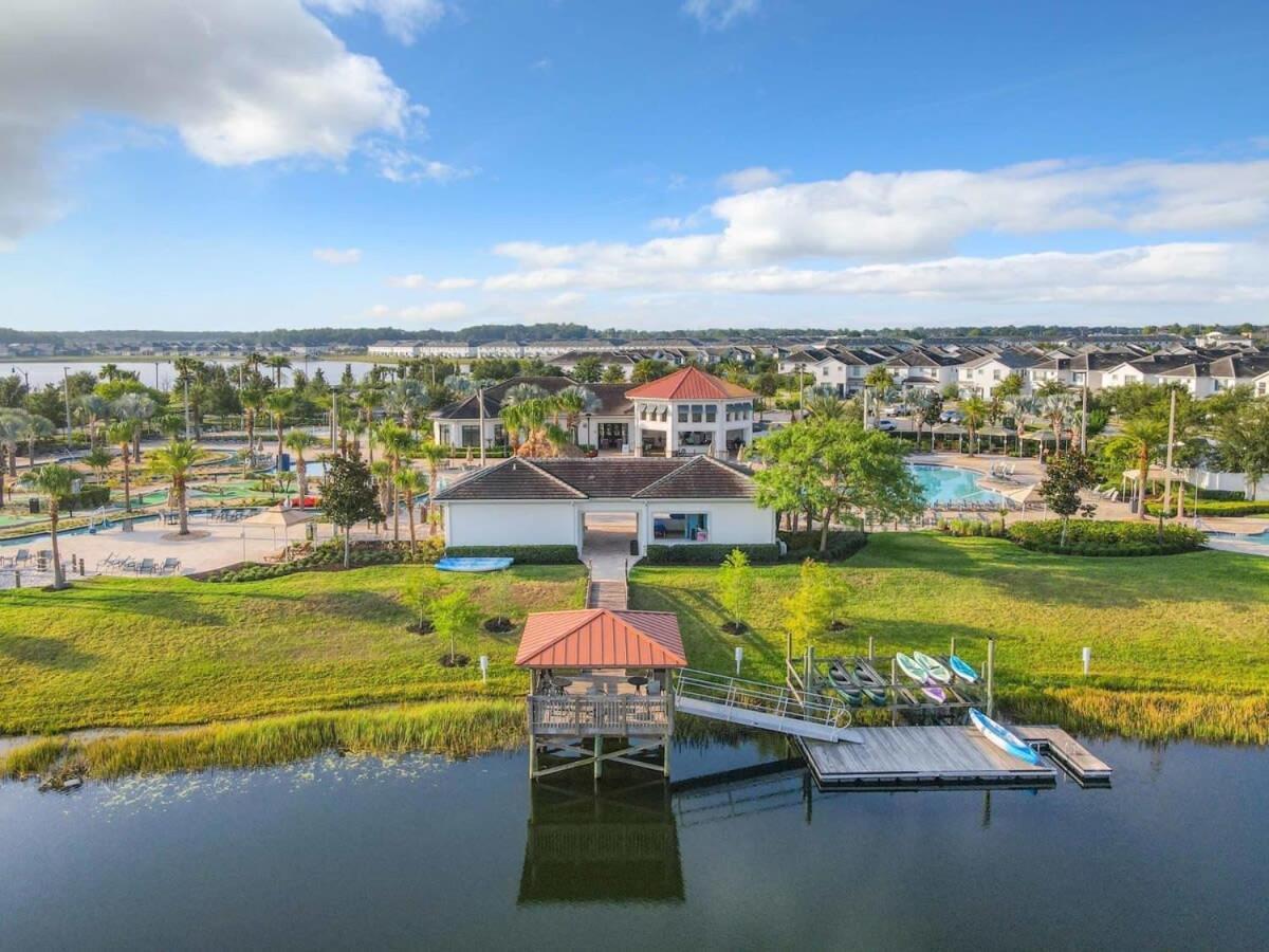 Gorgeous 2Br Lakeview Condo With Waterpark 키시미 외부 사진